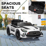 12V Licensed Mercedes-Benz GT3 Kids Ride on Car, Electric Vehicles for Kids Gifts,Ride on Toys with Remote Control, Music AXSSIBLZ