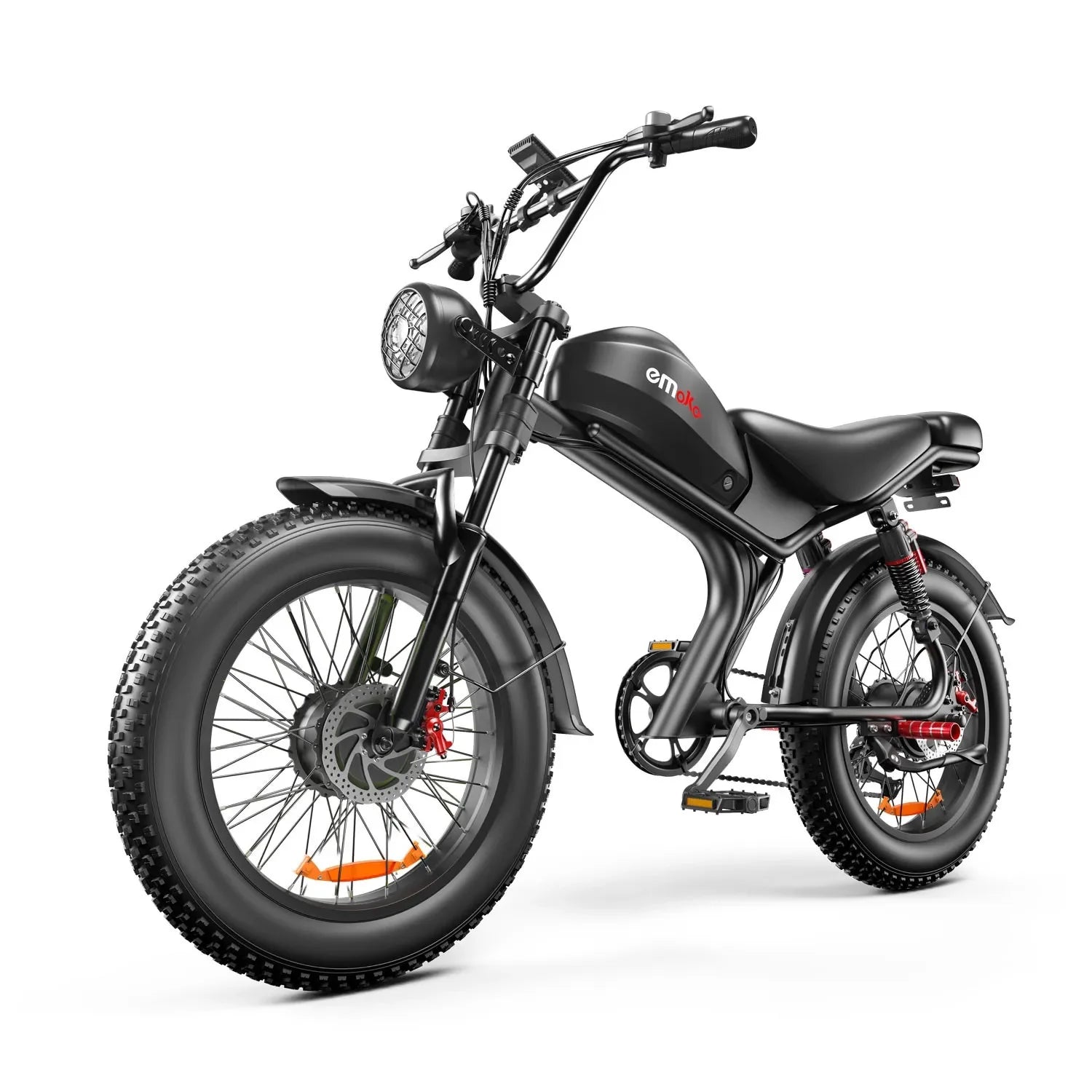 Electric Bike for Adults Dual Motor 2000W 48V 23AH Motorcycle 20inch Fat Tire Dirt Bike All-Terrain Bicycle for Mountains AXSSIBLZ