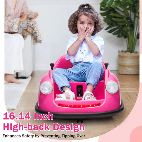 Bumper Cars For Toddlers, Electric Kids Ride On Bumper Car Gift, 12V Battery Ride On Car With Parent Remote Control AXSSIBLZ