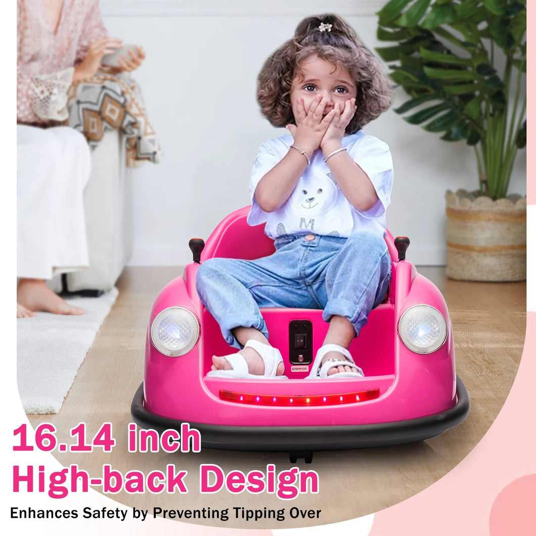 Bumper Cars For Toddlers, Electric Kids Ride On Bumper Car Gift, 12V Battery Ride On Car With Parent Remote Control AXSSIBLZ
