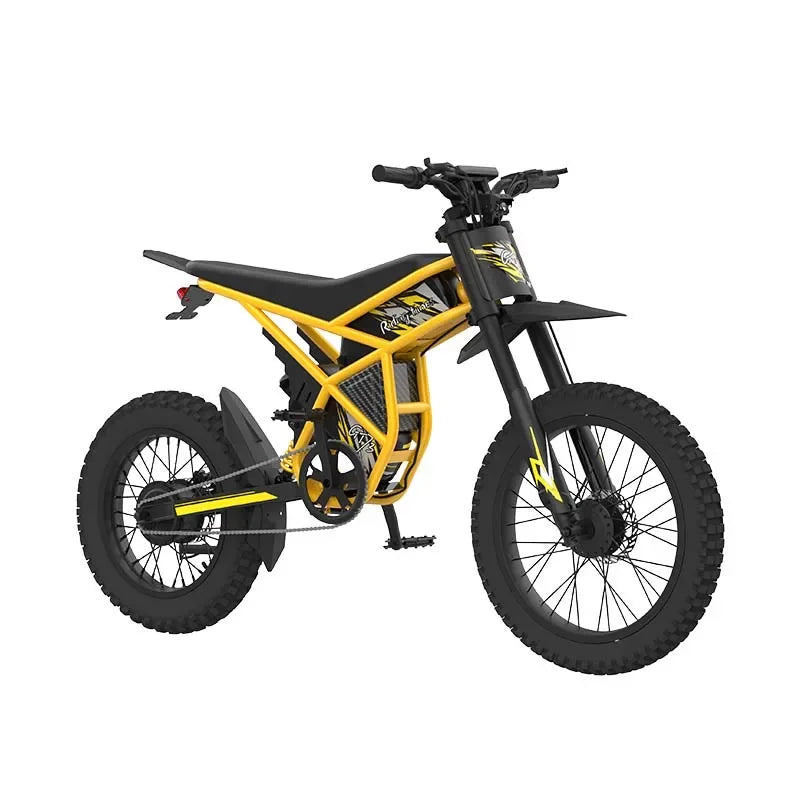 GT43 Pro Electric Dirt Bike – All-Terrain 1000W-2000W Power, Dual 48V Lithium Batteries, 110km Ultra-Long Range AXSSIBLZ