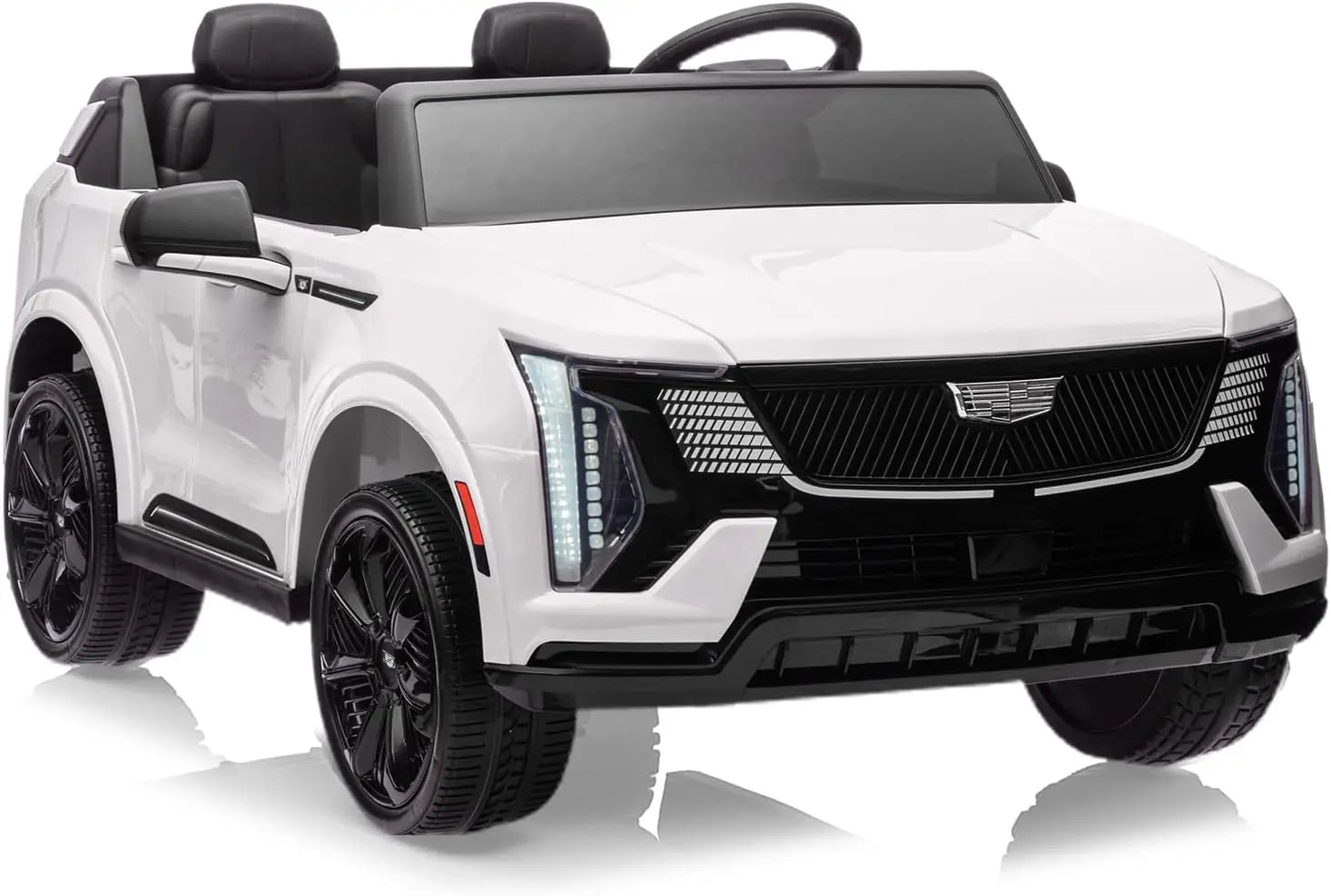 24V Ride On Car, Licensed Battery Powered Electric Vehicle w/Remote Control, 2 Seater, 4-Wheel Shock Absorbers, Smooth Start AXSSIBLZ