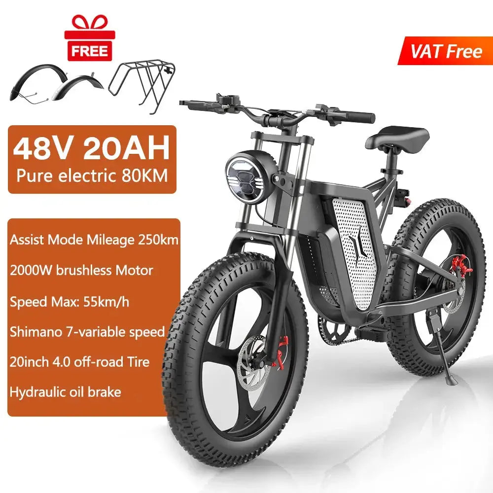 Idotata X20 E-Bike - AXSSIBLZ