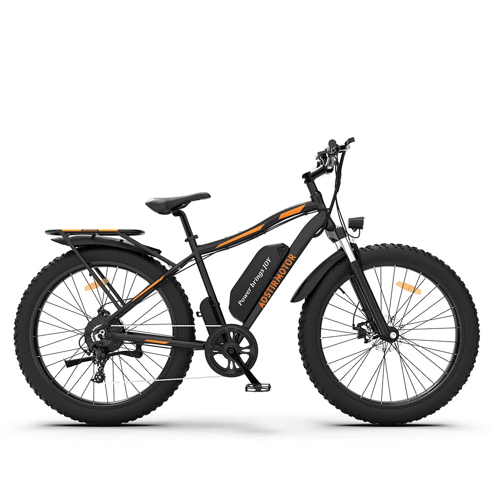 S07-B 750W Electric Mountain Bike – 48V 13Ah Lithium Battery, All-Terrain Power for Adventurous Rides AXSSIBLZ