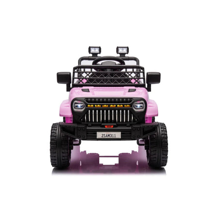 Kids Ride on Truck Car, 12V Ride on Toy Electric Cars for Kids w/ Remote, Bluetooth,pink AXSSIBLZ
