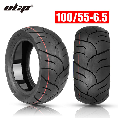 Ulip 11 Inch 100/55-6.5 Self-healing Tubeless Tire For Electric Scooter Front & Rear Built Self-repair Glue Explosion-Proof Tyre AXSSIBLZ