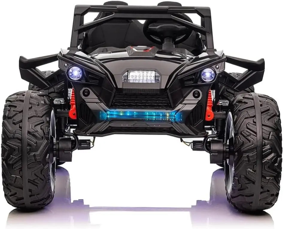 24V 10AH Ride on UTV Cars, 2 Seater, Battery Powered Ride On Cars with Remote Control, Full-Metal Frame, 4X Powerful Motors AXSSIBLZ