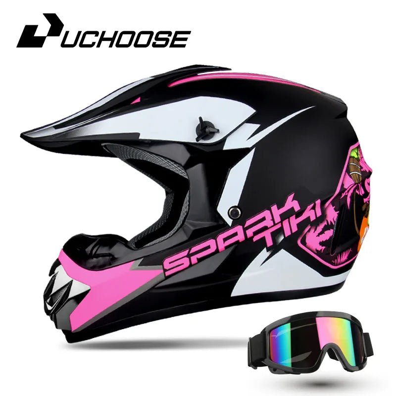 Full face motorcycle helmet for mountain bike  off-road  classic, MTB, racing, motocross, downhill, downhill AXSSIBLZ