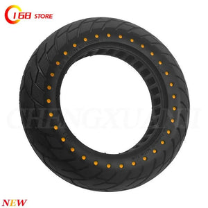10 Inch 10X2.5 Solid Tire for Ninebot Max G30 Electric Scooter 10inch Explosion-Proof Hollow Honeycomb Tyre AXSSIBLZ