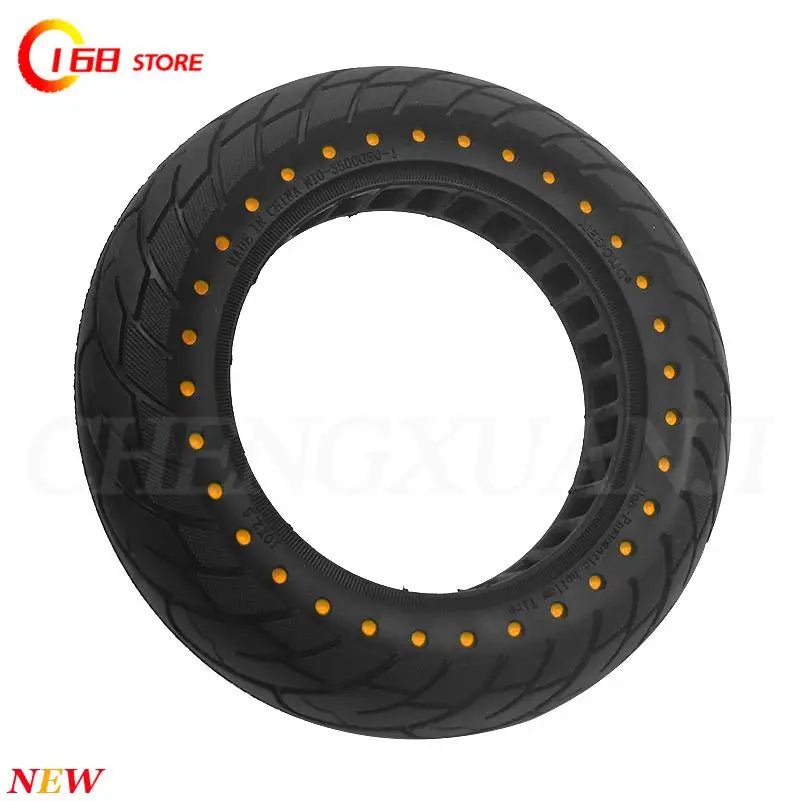 10 Inch 10X2.5 Solid Tire for Ninebot Max G30 Electric Scooter 10inch Explosion-Proof Hollow Honeycomb Tyre AXSSIBLZ