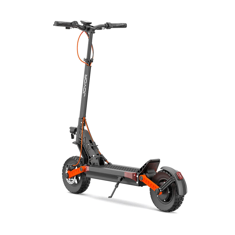 JOYOR S5-Z Adult Electric Scooter 600W Motor 48V13AH Battery Foldable E-Scooter 10" Off-Road Air Tire City EScooter AXSSIBLZ