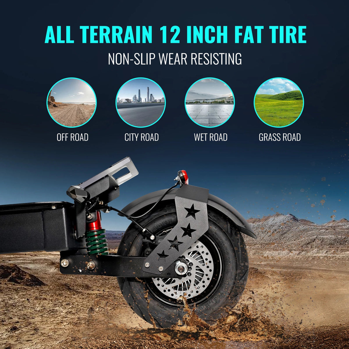 FREE GIFT ADULT ELECTRIC SCOOTER 60V 6000W SPEED DUAL MOTOR 65 MILES RANGE AXSSIBLZ