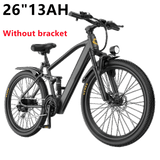 500W Electric Mountain Bike for Adults, 36V 374Wh/468Wh Battery Electric Bicycle, 26" 24" E-Bike, 21 Speed, 19MPH Ebike AXSSIBLZ