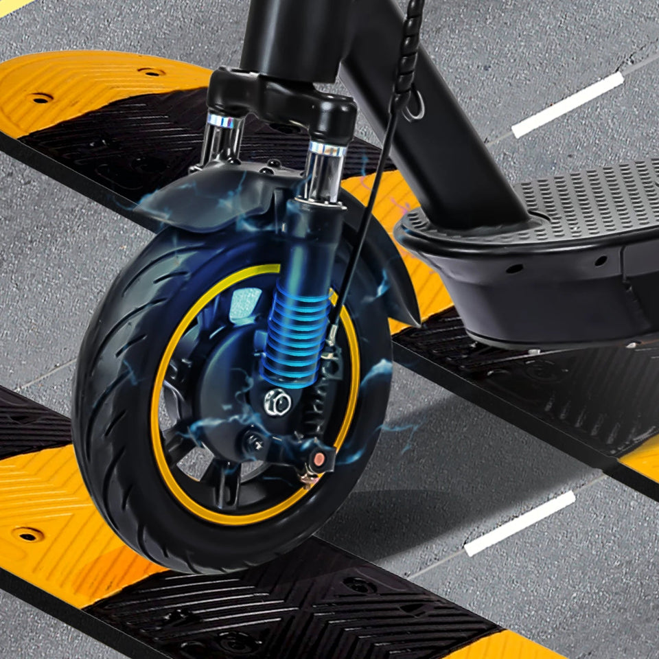 500W Foldable Electric Scooter for Commuting, 10'' Inflatable Tire, 36V 15Ah Battery, Range 35-40km, APP Support E-scooter AXSSIBLZ
