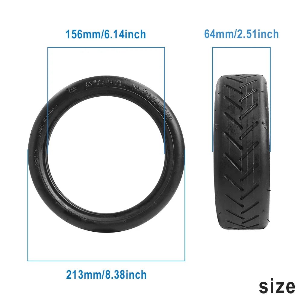 Upgraded New 8.5*2 Inch Thicken Inner Tube for Xiaomi M365 Pro S1 Mi 3 Electric Scooter Thick Wheel Tyre Replacement Camera AXSSIBLZ