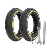 8.5 Inch Honeycomb Soild Tires for Xiaomi M365 1S Pro Electric Scooter Updated Wear-resistant Explosion-proof Damping Tires AXSSIBLZ