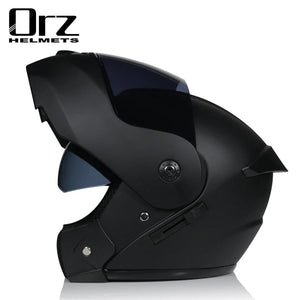 Casco capacetes double dual lens helmet motorcycle helmet full face helmets downhill racing helmets motorfiets helm AXSSIBLZ