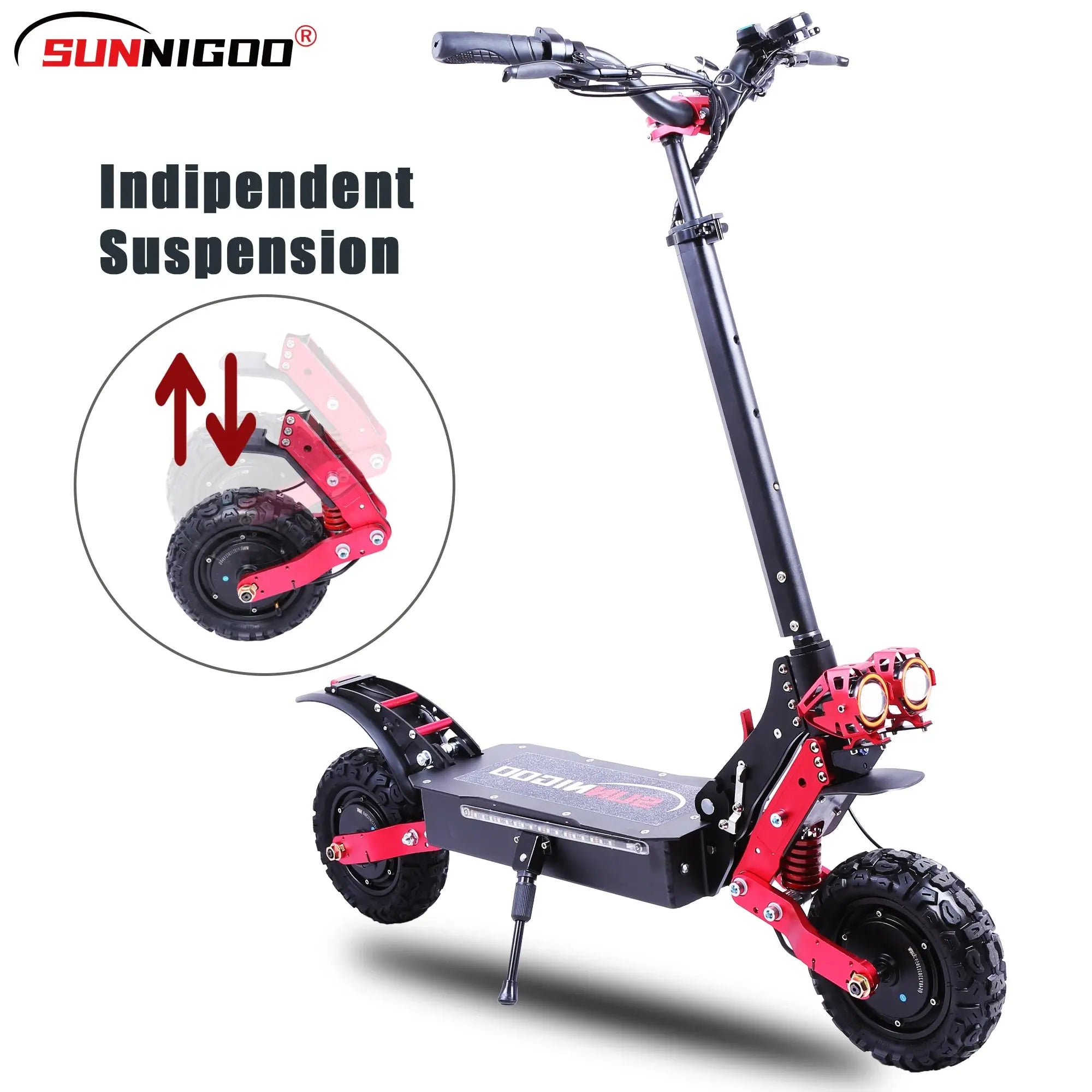 Sunnigoo ESX7 Dual Motor Electric Scooter - AXSSIBLZ