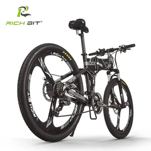 Richbit RT-860 1000WMountain Beach Electric Bike 26 Inch 48V17Ah Lithium Battery High Quality Outdoor Folding Electric Bike AXSSIBLZ