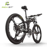 Richbit RT-860 1000WMountain Beach Electric Bike 26 Inch 48V17Ah Lithium Battery High Quality Outdoor Folding Electric Bike AXSSIBLZ