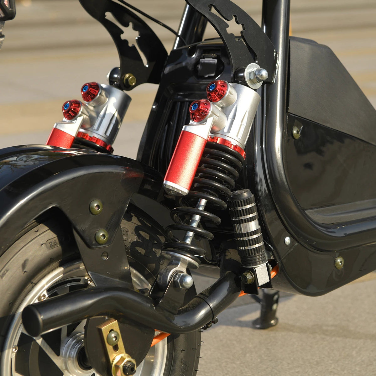 2000W High-Power Lithium Battery Harley Electric Motorcycle With Large Tires, Suitable For Adults As a Means Of Transportation AXSSIBLZ