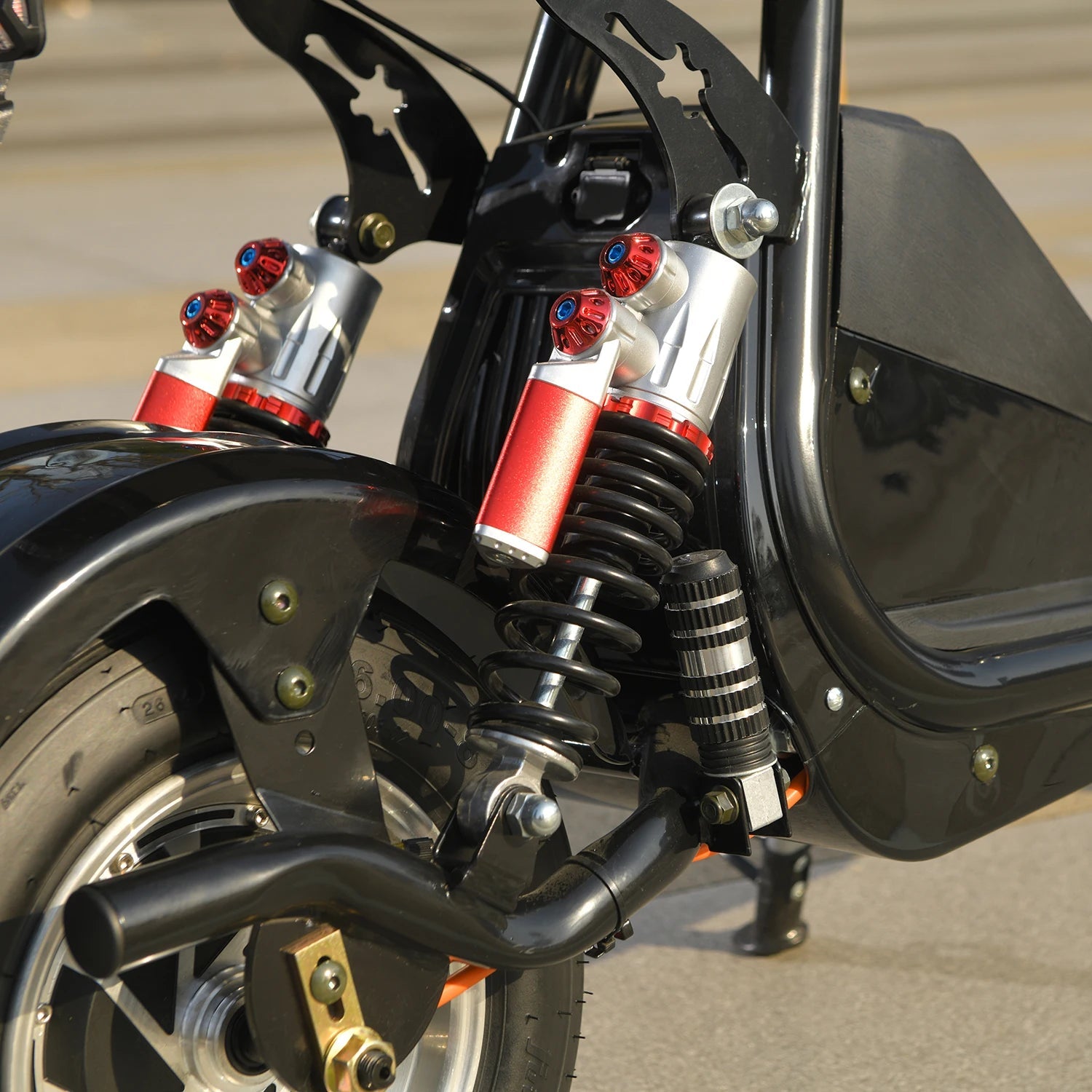 2000W High-Power Lithium Battery Harley Electric Motorcycle With Large Tires, Suitable For Adults As a Means Of Transportation AXSSIBLZ