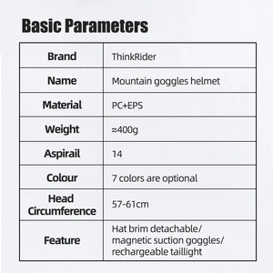 ThinkRider MTB Cycling Helmet - AXSSIBLZ