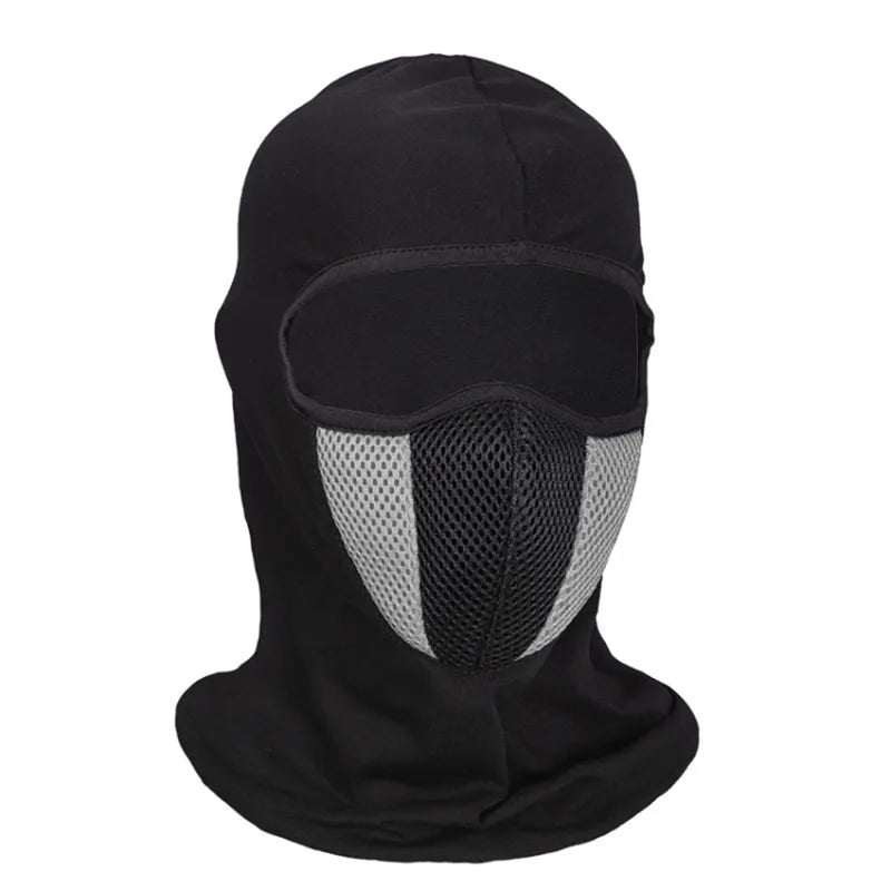 Breathable Balaclava Motorcycle Full Face Masks Skullies Cap Hat Motocross Motorbike Helmet Moto Riding Neck Face Hood Moto Mask AXSSIBLZ