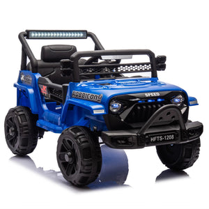12V Kids Ride On Electric Truck Car W/Parents Control,2WD,Four-wheel suspension,Early education function,Adjustable volume AXSSIBLZ