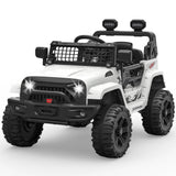 12V Kids Ride on Toys Car Battery Powered Motorized Truck with Remote Control for 3-8 Yrs Boys Girls Birthday Gifts AXSSIBLZ