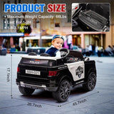 Kids Ride On Car 12V Battery Powered Electric Vehicle Power Wheel Ride on Vehicle Fire Truck for 3-8y Kids Gifts, with Megaphone AXSSIBLZ