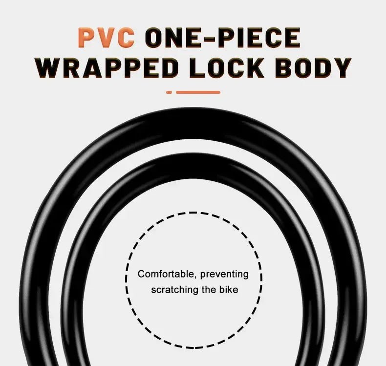 X-TIGER Portable Universal 4 Digit Password BicyclePadlock - AXSSIBLZ