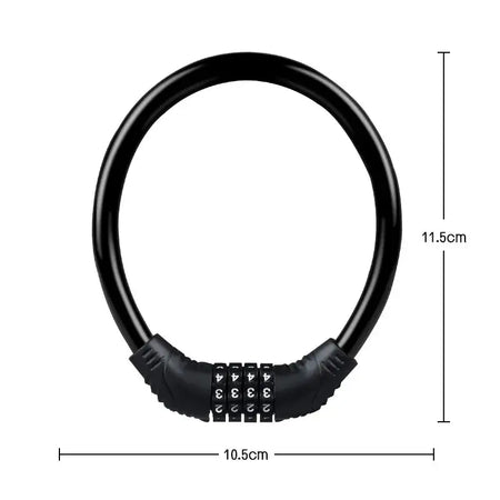 X-TIGER Portable Universal 4 Digit Password BicyclePadlock - AXSSIBLZ
