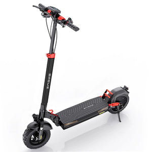 ENGWE 830W Peak Electric Folding Scooter, 48V 18.2AH, 43.5 Miles Range, 28mph, 10*4.0 Tires, Full Suspension, City & Rough Road AXSSIBLZ