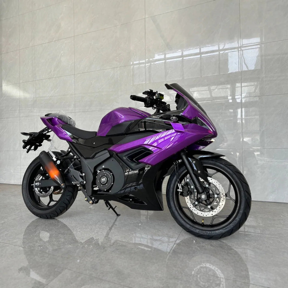 72V/84V High-power Electric Motorcycle 3000W Central Motor Speed 110km/h Maximum Range of 280km Moto Motorbike Dirt Bike AXSSIBLZ