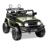 12V 3-8 Years Kids Ride On Car with 2 Seater Electric Vehicle Toy Truck w/Remote Control Rechargeable Christmas Gift AXSSIBLZ