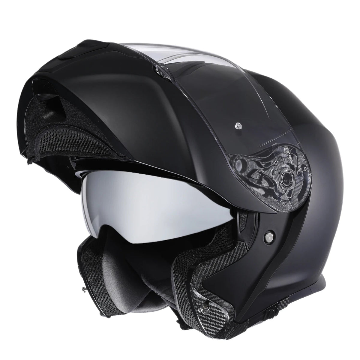 Roozo Modular Flip Up Motorcycle Helmets Full Face Helmet Dual Visor for Adults DOT Approved AXSSIBLZ