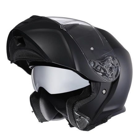 Roozo Modular Flip Up Motorcycle Helmets Full Face Helmet Dual Visor for Adults DOT Approved AXSSIBLZ