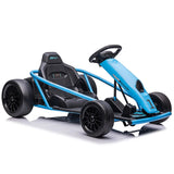 24V Go Kart for Kids, 300W*2 Extra Powerful Motors, 9Ah Large Battery 8MPH High Speed Drifting,Ride On Toy AXSSIBLZ