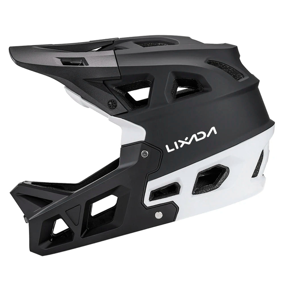 Full Face Mountain Bike Helmet Adult Racing Downhill MTB Helmet for Mountain Bike AXSSIBLZ