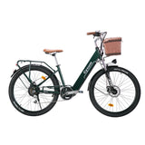 women's Ebike Electric Bicycle 26" 250W mid motor City Ebike Pedelec with Bicycle Basket Cup HolderSports Entertainment Cycling AXSSIBLZ