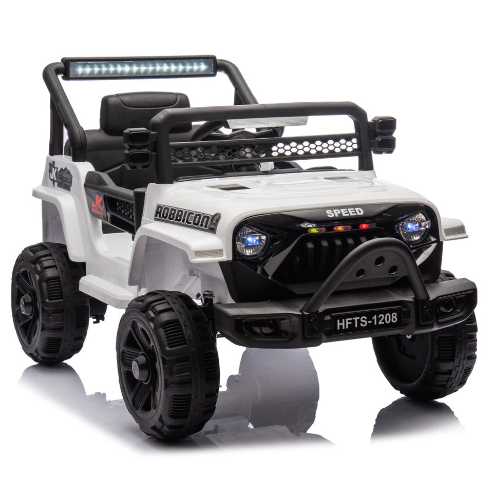 12V Kids Ride On Electric Truck Car W/Parents Control,2WD,Four-wheel suspension,Early education function,Adjustable volume AXSSIBLZ