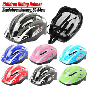 Childrens Riding Helmets Comfortable Breathable Large Vent Holes Boy Girl Safety Head Protection Cartoon Balance Bike Helmet AXSSIBLZ