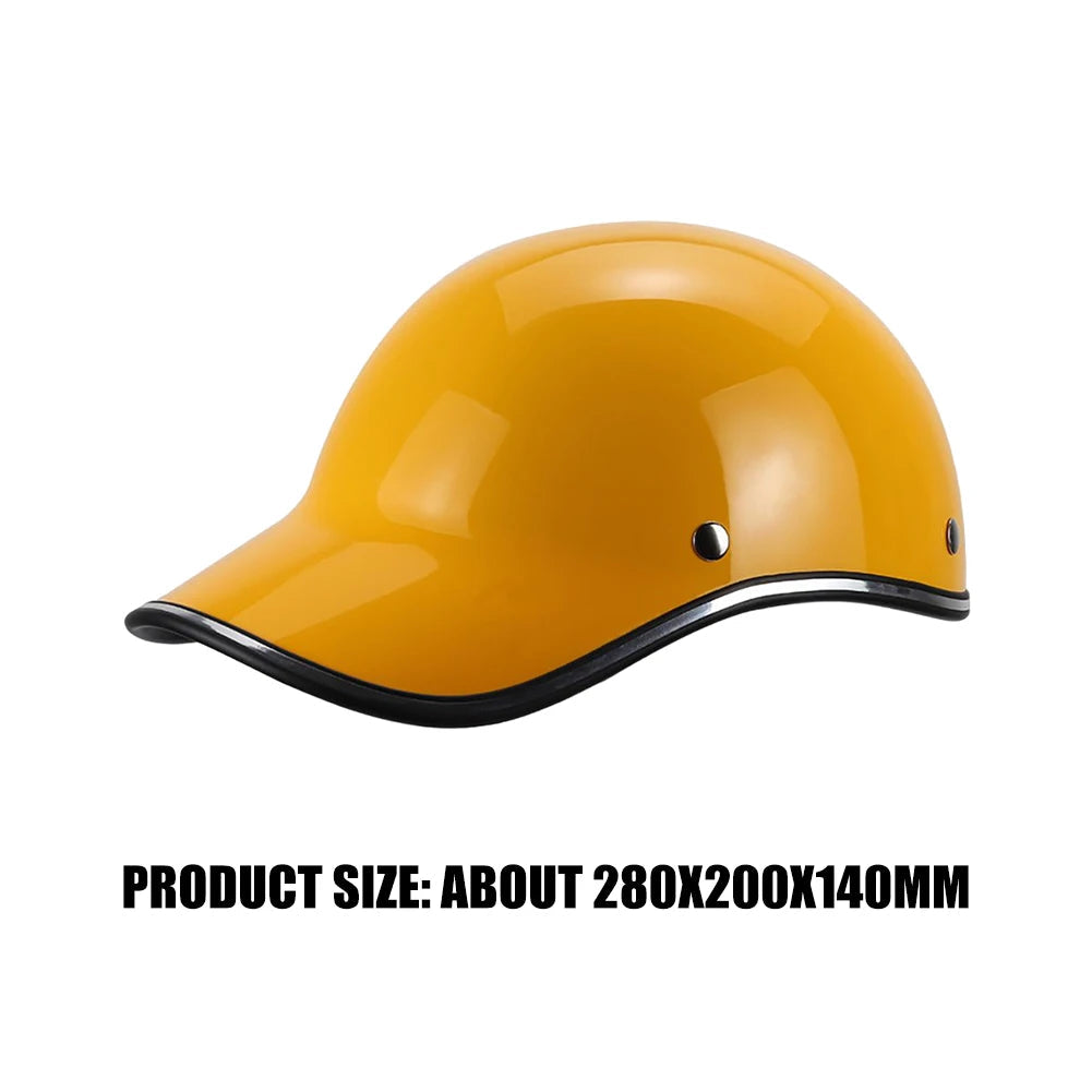 Extended Brim Baseball Hat Fashion Cycling Helmet Impact Resistance AXSSIBLZ