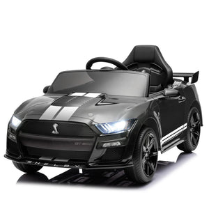 Ride On Kids Car With Remote Controls 12V Battery Powered Electric Ride on Car Truck Sigle Seat Bluetooth Music LED Lights AXSSIBLZ