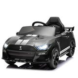 Ride On Kids Car With Remote Controls 12V Battery Powered Electric Ride on Car Truck Sigle Seat Bluetooth Music LED Lights AXSSIBLZ