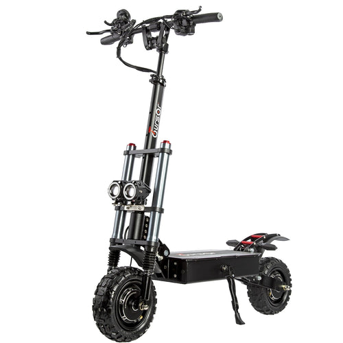 TOURSOR E5B Electric Scooter Adults, 60V 40AH 6000W Dual Power Motor Top Speed Of 50mph Up to 60 Miles on a Full Charge AXSSIBLZ
