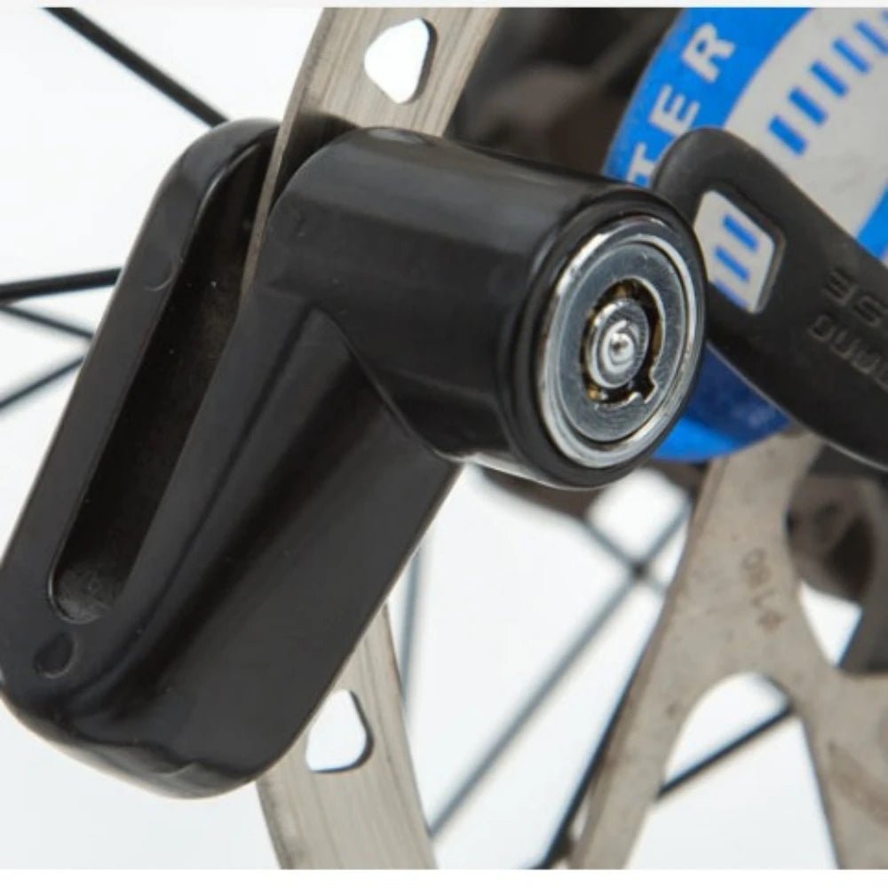 SecureLock Anti-Theft Disc Brake Lock – Electric Scooter, Mountain Bike & Motorcycle Safety Lock with Steel Wire for Ultimate Theft Protection AXSSIBLZ