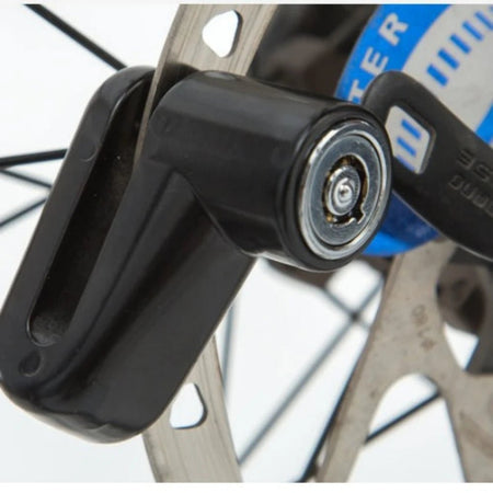 SecureLock Anti-Theft Disc Brake Lock – Electric Scooter, Mountain Bike & Motorcycle Safety Lock with Steel Wire for Ultimate Theft Protection AXSSIBLZ