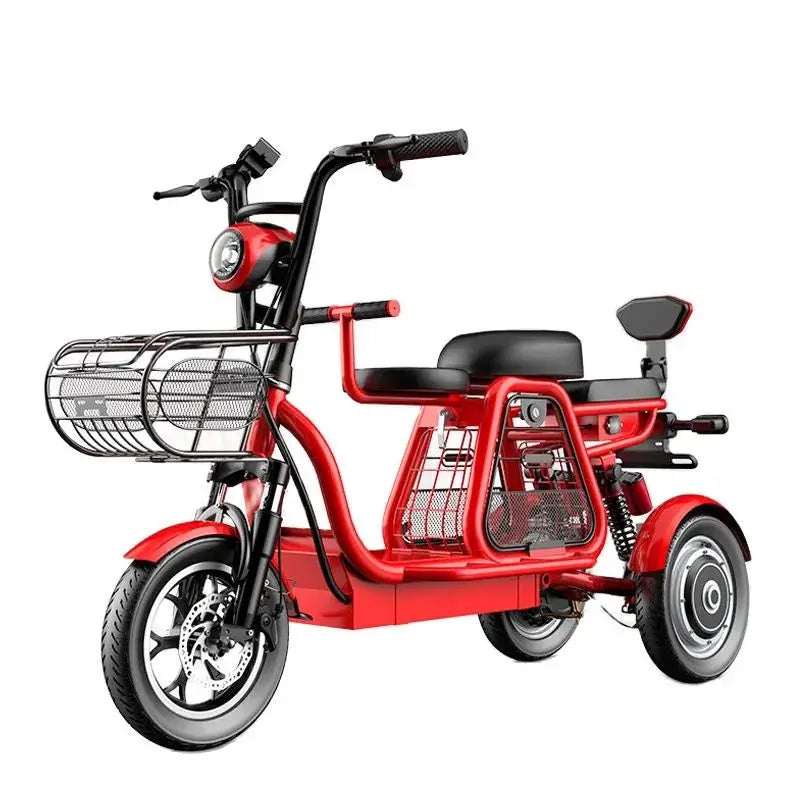 Red Xz-Mz Electric Scooter Bike